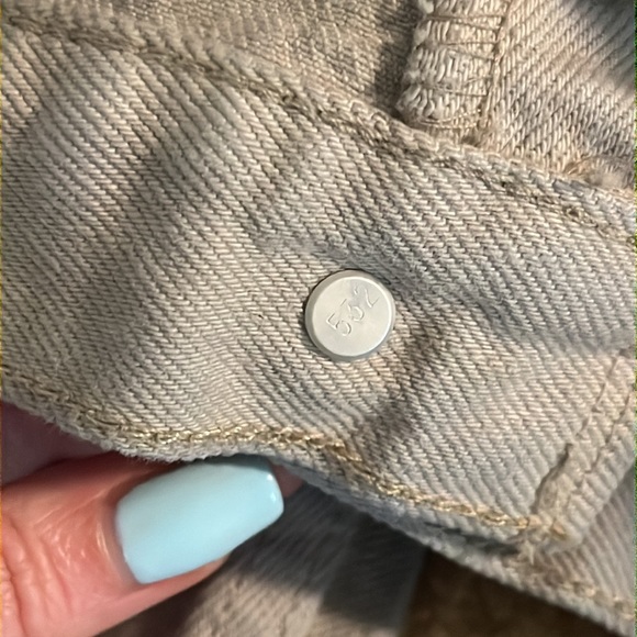 Vintage Levi 501 Jeans - Button Fly - Light Blue/Grey 36x32 - Picture 7 of 9